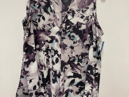 Top Sleeveless By Simply Vera In Purple, Size: M Hot on Sale