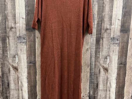 Dress Casual Maxi By Bobeau In Brown, Size: M on Sale