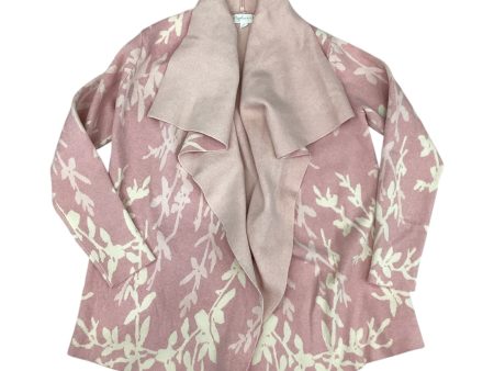 Cardigan By Clothes Mentor In Pink, Size: L For Discount