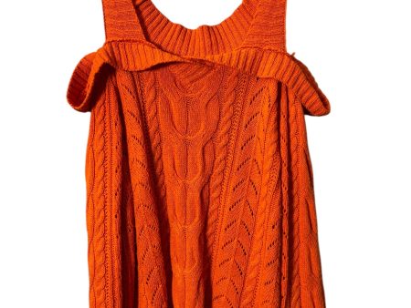 Sweater By Clothes Mentor In Orange, Size: L Discount