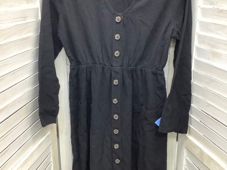 Dress Casual Midi By Clothes Mentor In Black, Size: M Fashion