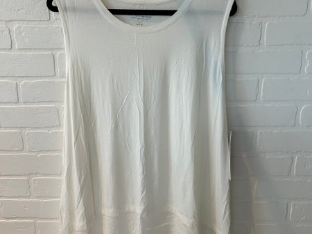 Top Sleeveless By Soft Surroundings In Cream, Size: 2x Online