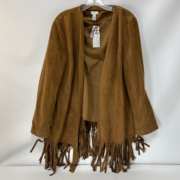 Cardigan By Chicos In Brown, Size: Xl For Sale