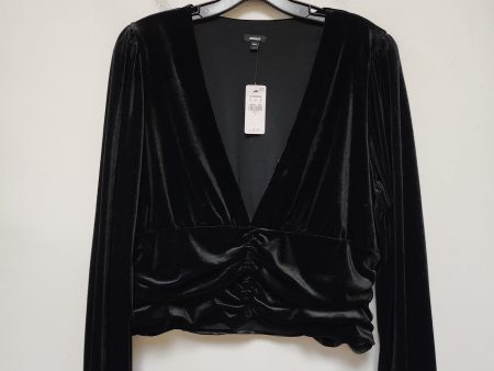 Top Long Sleeve By Express In Black, Size: L Online