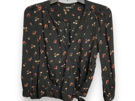 Top Long Sleeve By Madewell In Floral Print, Size: S Online Sale