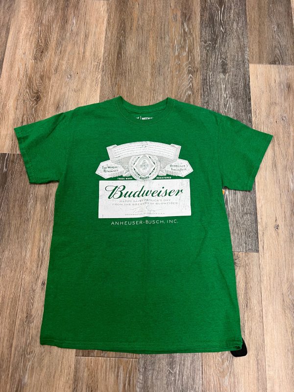 Top Short Sleeve By Brew City In Green, Size: M Supply