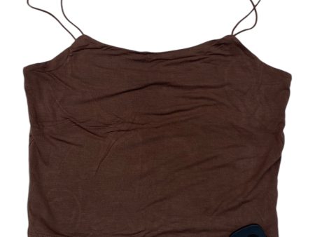 Tank Top By BE COOL In Brown, Size: L Online Sale