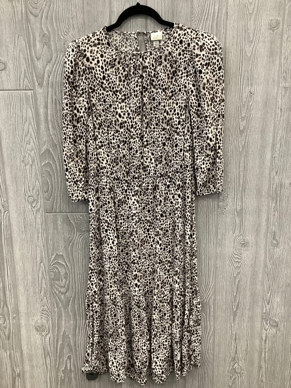 Dress Casual Maxi By A New Day In Animal Print, Size: Xs Online now