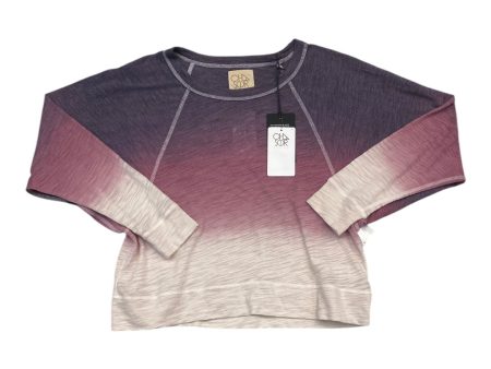 Top Long Sleeve By Chaser In Purple, Size: S Online