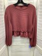 Top Long Sleeve By Shein In Mauve, Size: S Hot on Sale