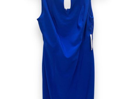 Dress Work By Bisou Bisou In Blue, Size: L Discount