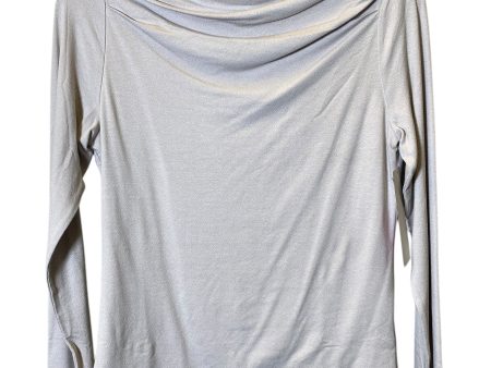 Top Long Sleeve By Clothes Mentor In Ivory, Size: L For Discount