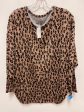 Top Long Sleeve By Maurices In Animal Print, Size: S Discount