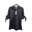 Top Short Sleeve By Chicos In Black, Size: M Hot on Sale