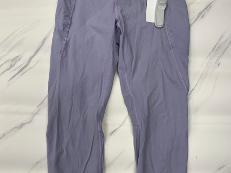 Athletic Capris By Lululemon In Purple, Size: 6 Online Hot Sale