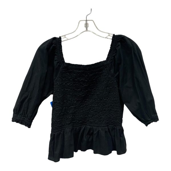 Top Ss By Loft In Black, Size:S Discount