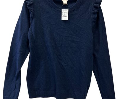 Top Long Sleeve By J. Crew In Blue, Size: S Discount