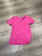 Top Short Sleeve By Time And Tru In Pink, Size: M Online Hot Sale