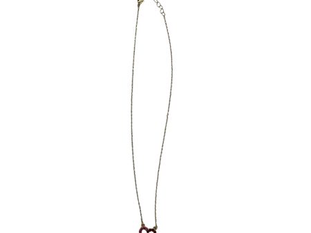 Necklace Chain By Lc Lauren Conrad In Gold & Pink Online Sale