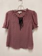 Top Short Sleeve By Monteau In Purple, Size: Xs For Discount