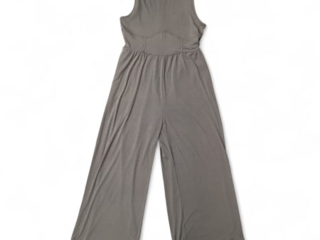 Jumpsuit By Clothes Mentor In Grey, Size: Xl Discount