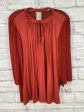 Top Long Sleeve By Dolan Left Coast In Red, Size: L Hot on Sale