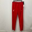 Athletic Pants By Nike In Red, Size: S Discount