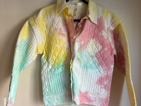 Jacket Denim By Love Shaxk In Multi-colored, Size: Xs Discount