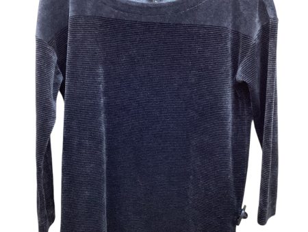 Top Long Sleeve By Talbots In Black & Grey, Size: Sp Hot on Sale