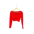 Top Long Sleeve By Express In Red, Size: Xl For Sale