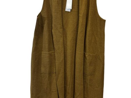 Vest Designer By Eileen Fisher In Green, Size: L Sale