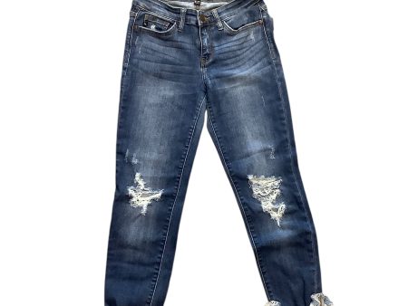 Jeans Skinny By Judy Blue In Blue Denim, Size: 4 Fashion