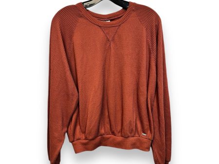 Top Long Sleeve By Hollister In Coral, Size: M Discount