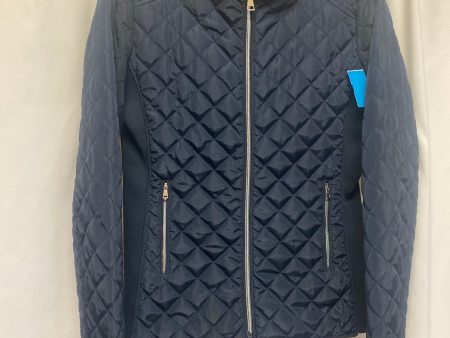 Coat Puffer & Quilted By Cmf In Blue, Size: M For Cheap