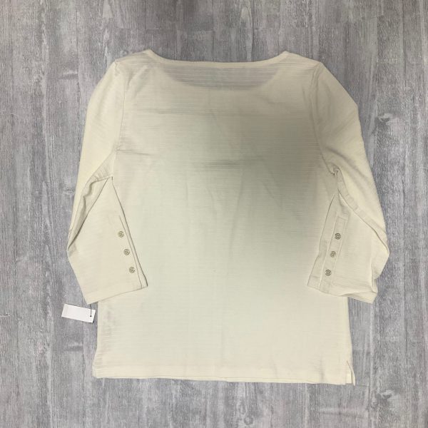 Top Long Sleeve By Talbots In Cream, Size: S Online