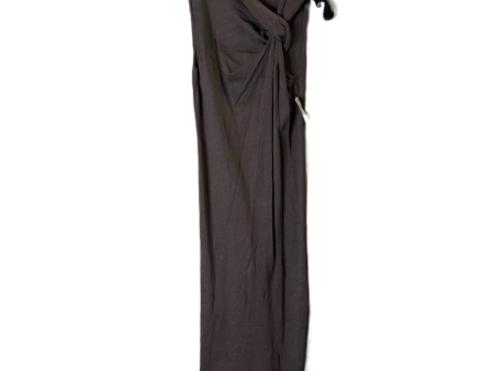 Dress Casual Maxi By Zara In Brown, Size: S Online now