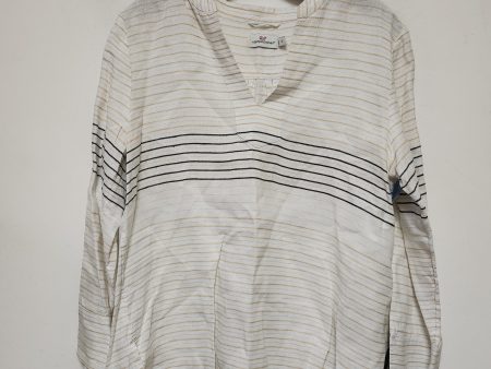 Top Long Sleeve By Vineyard Vines In Striped Pattern, Size: S Online Sale