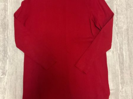 Top Long Sleeve By J. Jill In Red, Size: S For Discount