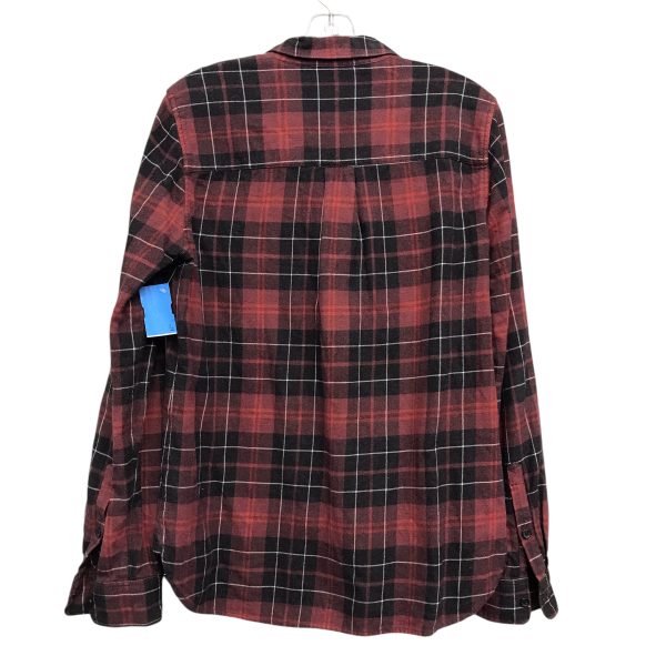 Top Ls By Madewell In Plaid Pattern, Size:L Online Sale