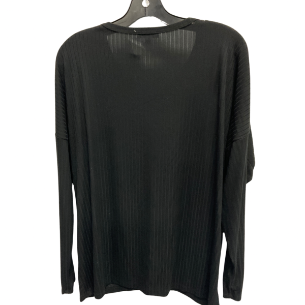 Top Long Sleeve By White Birch In Black, Size: M Sale