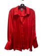 Top Long Sleeve By Worthington In Red, Size: Xl Online