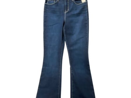 Jeans Boot Cut By L Agence In Blue Denim, Size: 10 For Discount