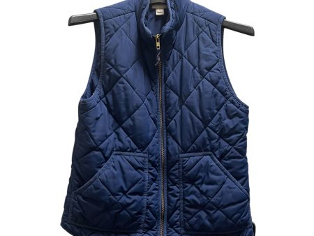 Vest Puffer & Quilted By J. Crew In Navy, Size: S Hot on Sale