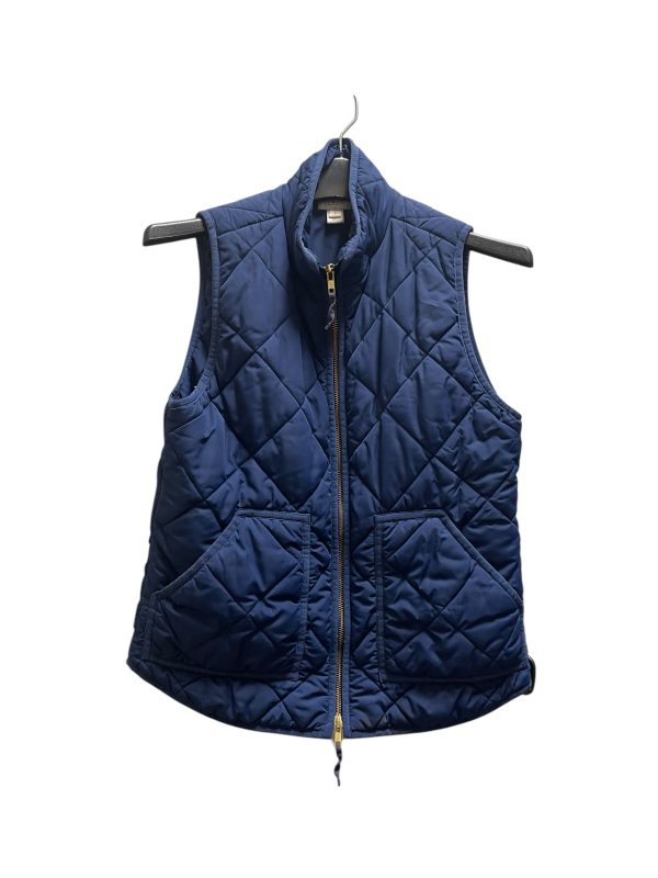 Vest Puffer & Quilted By J. Crew In Navy, Size: S Hot on Sale