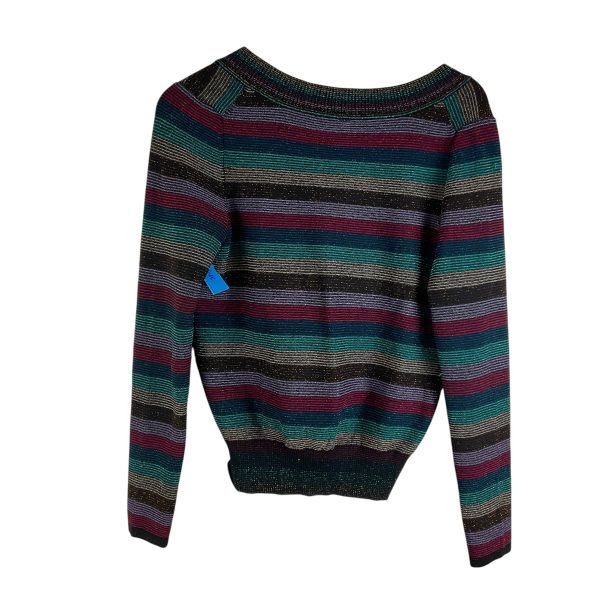 Top Long Sleeve By Moth In Rainbow Print, Size: Xs Online Sale