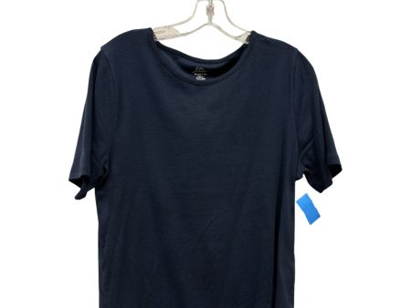 Top Ss Basic By J. Crew In Navy, Size:1X Online