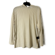 Top Long Sleeve By H&m In Cream, Size: S Online Hot Sale