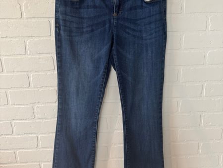 Jeans Boot Cut By Inc In Blue Denim, Size: 6 Cheap