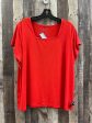 Top Short Sleeve By Susan Graver In Red, Size: 1x Online