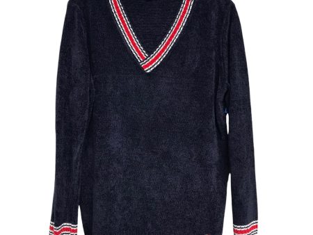 Top Ls By Tommy Hilfiger In Navy, Size:L on Sale